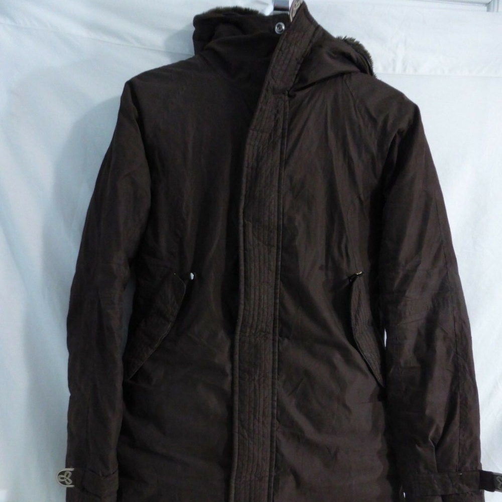 Aritzia TNA, bear paw, brown, small, parka,